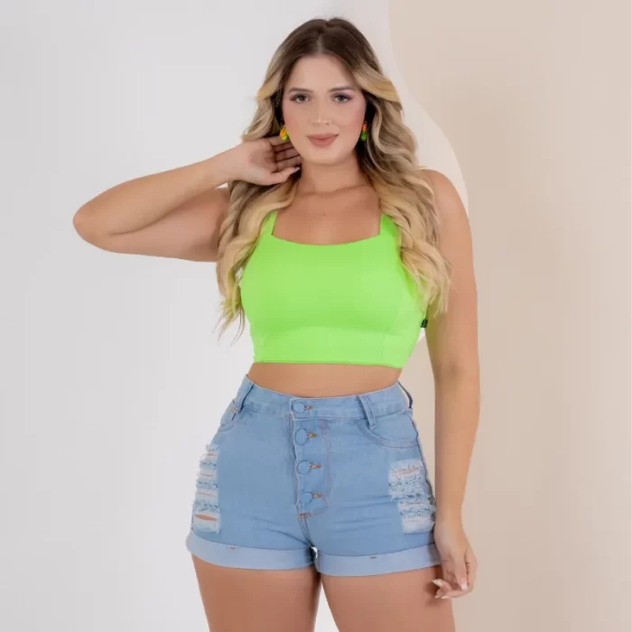 Short Jeans Feminino Estilus